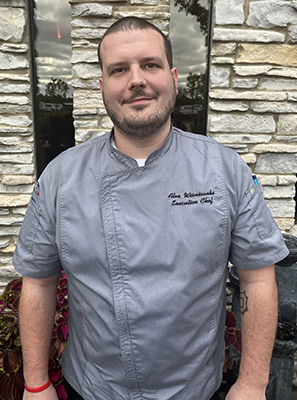 Alex Wisniowski, Executive Chef at Cap City Fine Diner & Bar in Cincinnati, Ohio.